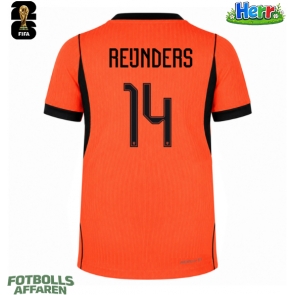 Nederländerna Tijjani Reijnders #14 Hemmatröja VM 2026 Kortärmad
